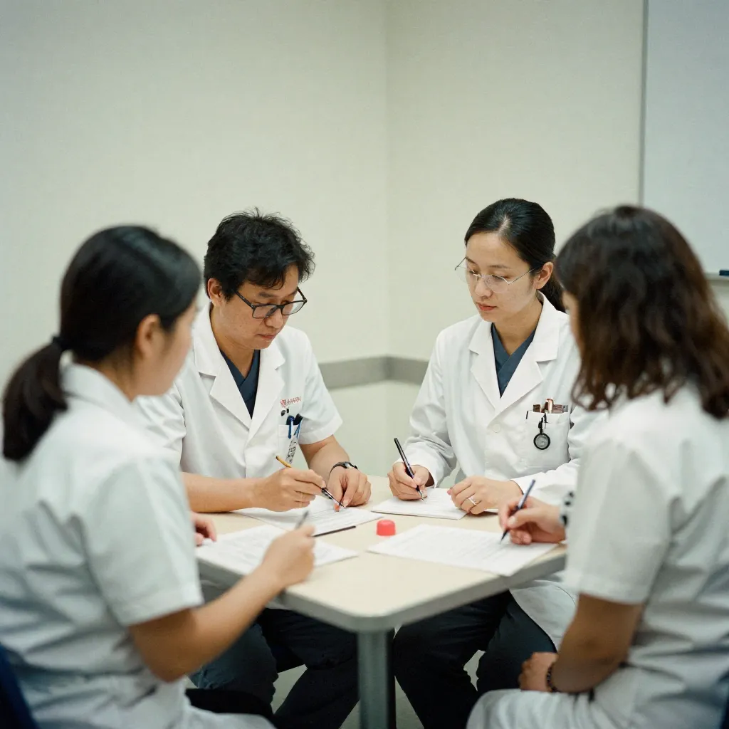 Spiral water-inspired abstract pattern